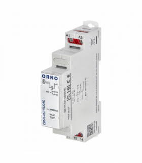 Przekaźnik instalacyjny 1P 230 VAC 16A Orno OR-PI-457/1/230AC