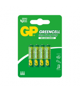 Bateria cynkowo-chlorkowa AAA / R03 1.5V GP GREENCELL 4szt