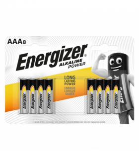 Baterie Alkaline Power AAA LR03, 8 szt. Energizer 410669
