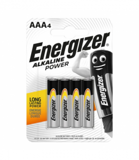 Baterie Alkaline Power AAA LR03, 4 szt. Energizer 410829