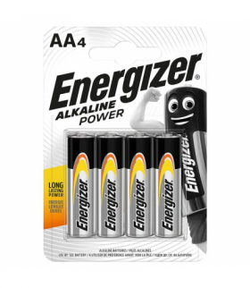 Bateria Alkaline Power AA LR6, 4 szt. Energizer 410850