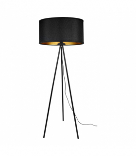 KYLO 1P E27, lampa stojąca, max. 60W, czarna, trójnóg Orno AD-LD-6454BE27T