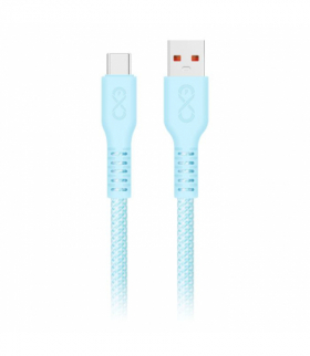 Kabel USB-A - USB-C eXc IMMORTAL, 2m, 30W, szybkie ładowanie, kolor mix Orno CABEXCIMMOUAUC2.0MIX