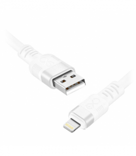 Kabel USB-A - Lightning eXc WHIPPY Pro, 2M, 12W, szybkie ładowanie, kolor mix ciemny Orno CABEXCWHPLIGH2.0DMIX