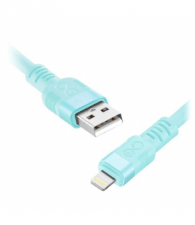 Kabel USB-A - Lightning eXc WHIPPY Pro, 2M, 12W, szybkie ładowanie, kolor mix pastelowy Orno CABEXCWHPLIGH2.0PMIX