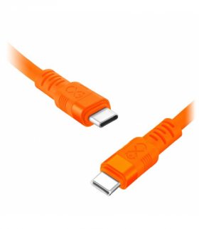 Kabel USB-C - USB-C eXc WHIPPY Pro, 2M, 100W, szybkie ładowanie, kolor mix Orno CABEXCWHPUCUC2.0MIX