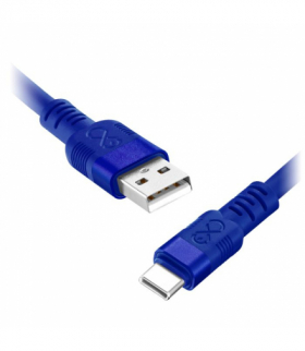 Kabel USB-A - USB-C eXc WHIPPY Pro, 2M, 60W, szybkie ładowanie, kolor mix pastelowy Orno CABEXCWHPUSBC2.0PMIX