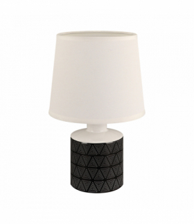 Lampka stołowa TOPIK E14 WHITE/BLACK Struhm 04103
