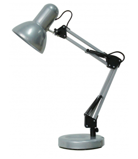 Lampka biurkowa Samson E27 1x60W srebrna Rabalux 4213