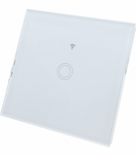 WiFi SWITCH White - Wyłącznik światła dopuszkowy SMART WiFI Greenlux GXSH040