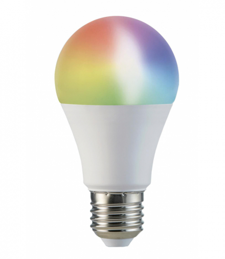 WiFi LED A60 E27 10W RGB 80-900lm - Lampa LED WiFi SMART Greenlux GXSH050
