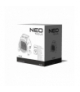 Nagrzewnica elektryczna 400V 5kW 588 m3h ceramiczna PTC, termostat, regulacja mocy, cichy wentylator TOPEX NEO 90-064