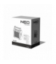 Nagrzewnica elektryczna 230V 3kW 210 m3h ceramiczna PTC, termostat, wentylator TOPEX NEO 90-061