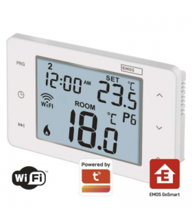 Inteligentny termostat pokojowy, przewodowy, GoSmart z WiFi Tuya, P56201 EMOS