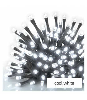 Oświetlenie łączone Standard - zestaw zasilacz + 100LED 10m zimna biel, IP44, timer EMOS Lighting D1AC01