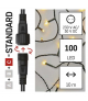 Oświetlenie łączone Standard - łańcuch 100 LED 10m ciepła biel, IP44 EMOS Lighting D1AW03