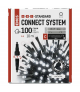 Oświetlenie łączone Standard - łańcuch 100 LED 10m zimna biel, IP44 EMOS Lighting D1AC03