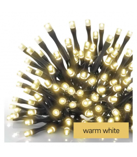 Oświetlenie łączone Standard - sople 100 LED 2,5 m ciepła biel, IP44 EMOS Lighting D1CW01