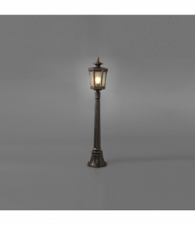 AMUR Lampa w stylu klasycznym E27 max 25W LED Czarny patynowany miedzią Nowodvorski 4694