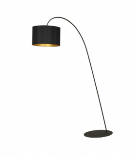ALICE L Lampa Podłogowa w stylu nowoczesnym E27 max 25W LED Czarny Nowodvorski 4963