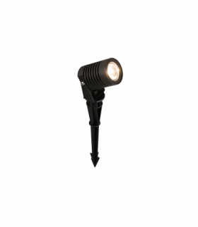 SPIKE LED M Lampa gruntowa w stylu nowoczesnym LED max 5W 3000K 300lm Czarny Nowodvorski 9100