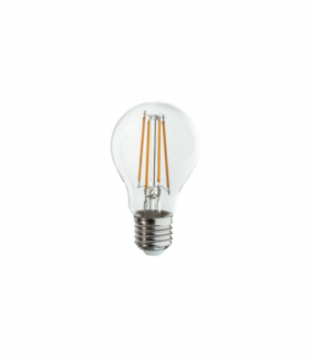 Żarówka LED E27, A60, 7W Lampa LED max 7W 3000K 800lm Transparentny bursztynowy Nowodvorski 10587