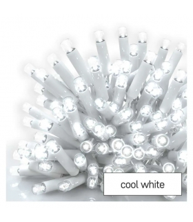 Oświetlenie łączone Profi - sople 50 LED 3m zimna biel, biały przewód, IP44 EMOS Lighting D2CC02