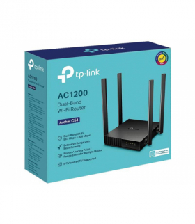 TP-Link Archer C54 Router WiFi AC1200, Dual Band, 5x RJ45 100Mb/s TP-LINK ARCHER C54