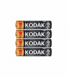 Baterie XTRALIFE Alkaline AAA LR03, 4szt. folia Kodak 30411784