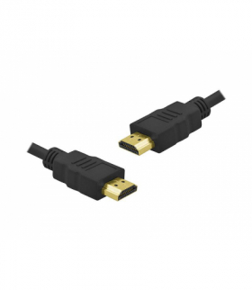 Kabel HDMI-HDMI, złoty 19 pin + filtr 1.5m. Cu HQ LEXTON LXHD10