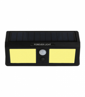 Lampa solarna kinkiet LED SUNARI FLS-18 z czujnikiem 3W 200lm barwa zimna 800mAh Li-Ion Forever Light RTV100334