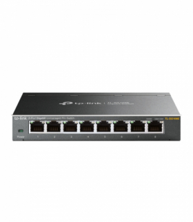 TP-Link TL-SG108E Switch 8x RJ45 1000Mb/s, Desktop, Niezarządzalny TP-LINK TL-SG108E