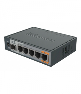 MikroTik hEX S Router RB760IGS, 5x RJ45 1000Mb/s, 1x SFP, 1x USB MIKROTIK RB760IGS