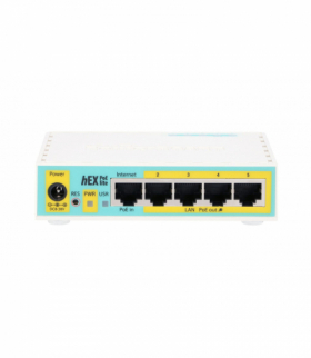 MikroTik hEX PoE lite Router RB750UPr2, 5x RJ45 100Mb/s, 1x USB MIKROTIK RB750UPR2