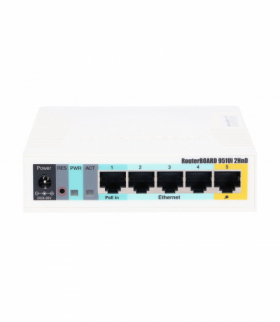 MikroTik RB951Ui-2HnD Router WiFi 2,4GHz, 5x RJ45 100Mb/s, 1x USB MIKROTIK RB951UI-2HND