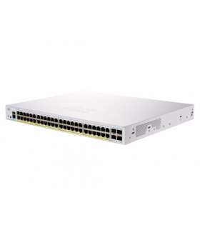 Cisco CBS250-48P-4G Switch 48x RJ45 1000Mb/s PoE, 4x SFP, Rack, 370W CISCO CBS250-48P-4G-EU