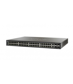 Cisco SF500-48P-K9-G5 Switch 48x 100Mb/s PoE, 2x Combo (RJ45/SFP) + 2x SFP+, Zarządzalny CISCO SF500-48P-K9-G5