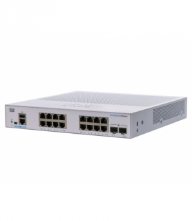 Cisco CBS250-16T-2G Switch 16x RJ45 1000Mb/s, 2x SFP, Desktop, Rack CISCO CBS250-16T-2G-EU