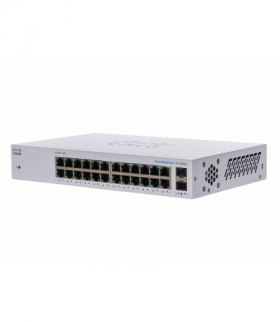 Cisco CBS110-24T Switch 24x RJ45 1000Mb/s, Desktop, Rack, Niezarządzalny CISCO CBS110-24T-EU
