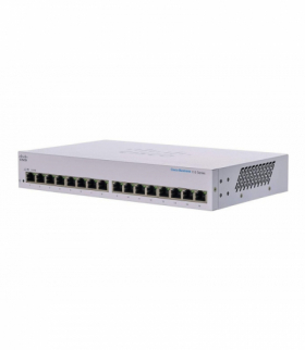 Cisco CBS110-16T Switch 16x RJ45 1000Mb/s, Desktop, Rack, Niezarządzalny CISCO CBS110-16T-EU
