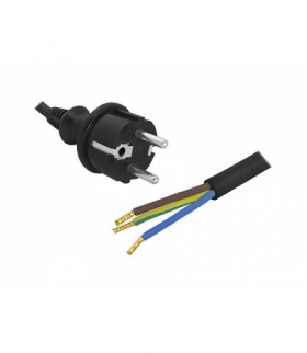 Przewód przyłączeniowy gumowy, kabel zasilający 3x1, 3m. LXAST104