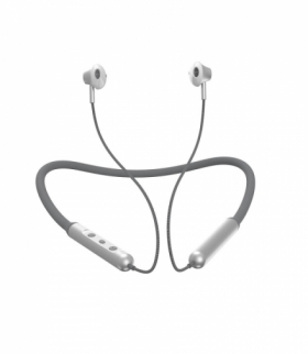 Słuchawki Bluetooth Smart 702 douszne szaro-srebrne TFO Devia BRA011972