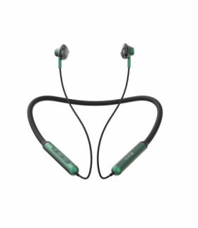 Słuchawki Bluetooth Smart 702-V2 douszne czarno-zielone TFO Devia BRA012857
