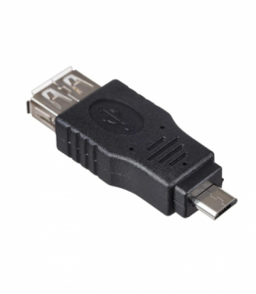 Adapter AK-AD-08 USB A (f) / micro USB B (m) OTG TFO Akyga AKKSGZASAKY00051