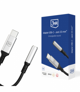 Adapter USB-C - Jack 3,5mm TFO 3mk GSM175063