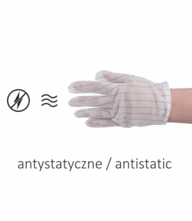 Antystatyczne rękawiczki ochronne rozmiar L TFO OEM001081