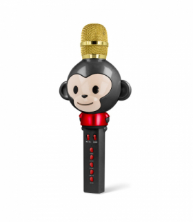 Maxlife mikrofon z głośnikiem Bluetooth Animal MX-100 czarny TFO OEM0200174