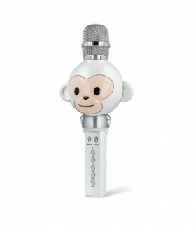 Maxlife mikrofon z głośnikiem Bluetooth Animal MX-100 biały TFO OEM0200175