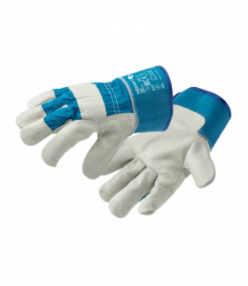 LEINE rękawice skórzane Canadian (skóra bydlęca) niebieskie 10 Hogert HT5K731-10