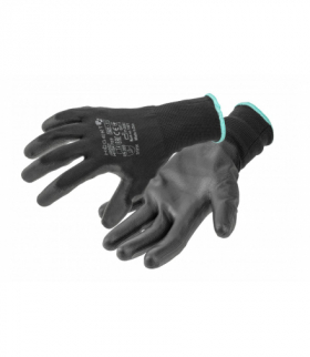 JAGST rękawice powlekane poliuretanem czarne (12 par/op) 11 Hogert HT5K757-11